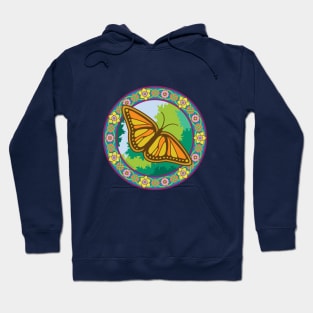 Springtime Butterfly Hoodie